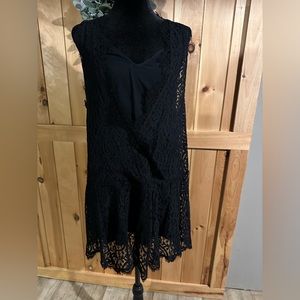 Lace Free people mini dress